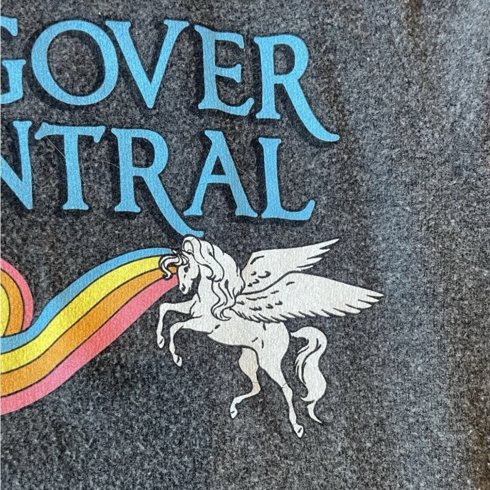 Wildfox Hangover Central Unicorn Sweatshirt Sweater Women’s Sz XS Brunch Fleece - Picture 5 of 10